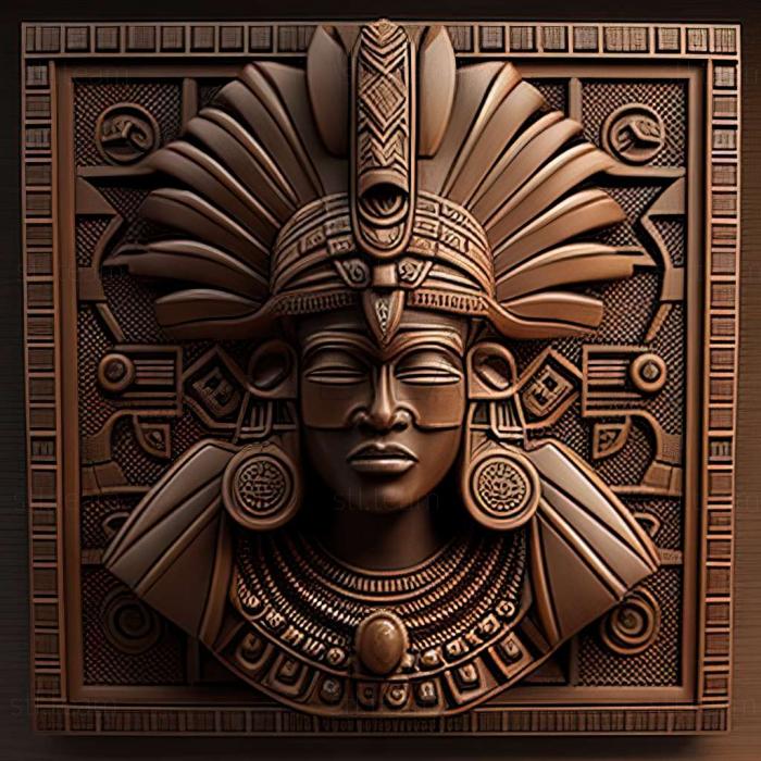 3D model aztec (STL)